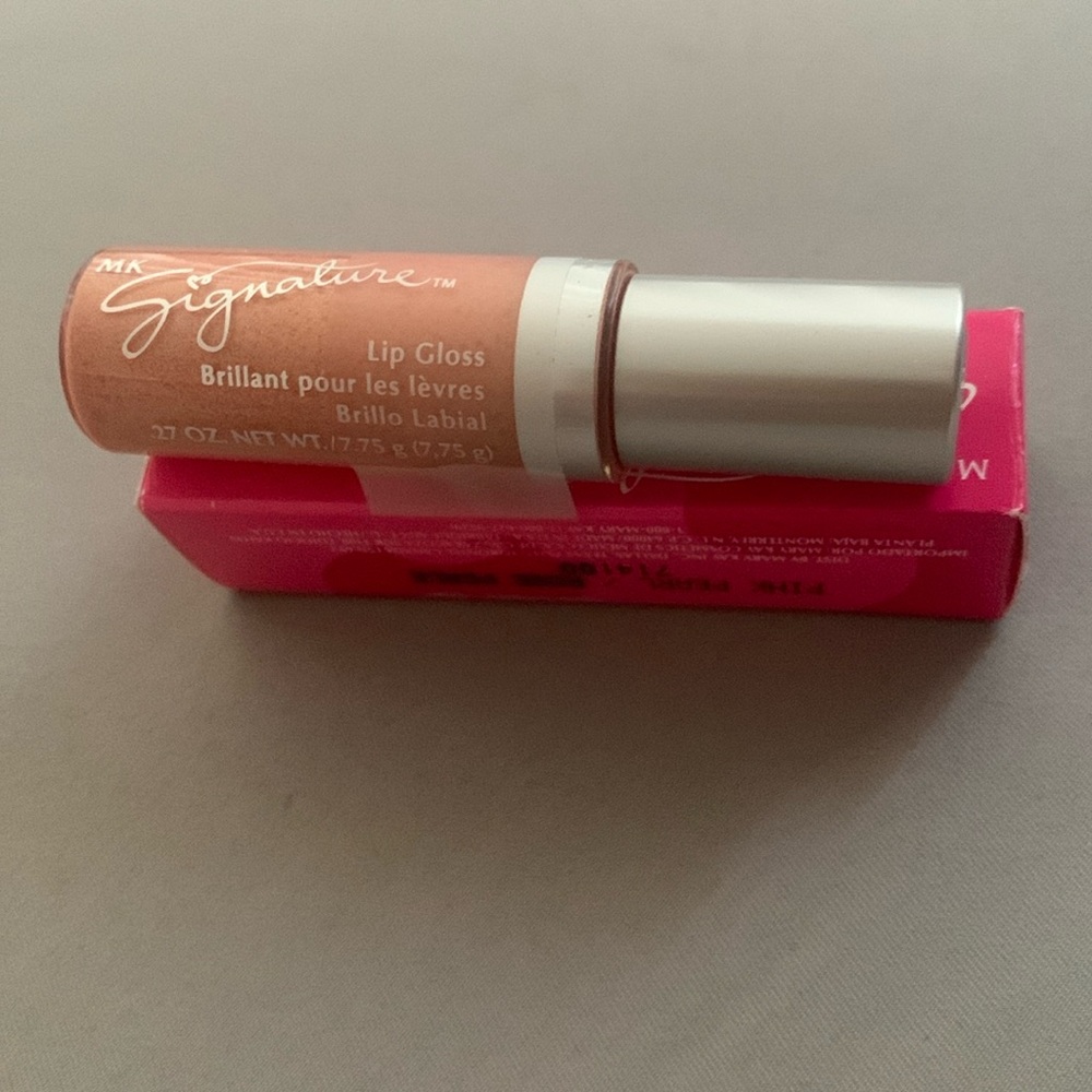 NIB Mary Kay Signature Lip Gloss Pink Pearl / Rose Perle 714100